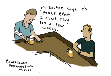 Poker elbow